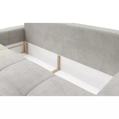 TRURO Zweisitzer-Schlafsofa – silber