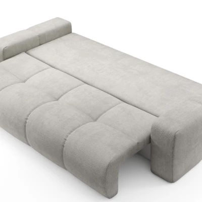 TRURO Zweisitzer-Schlafsofa – silber