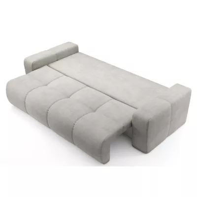 TRURO Zweisitzer-Schlafsofa – silber