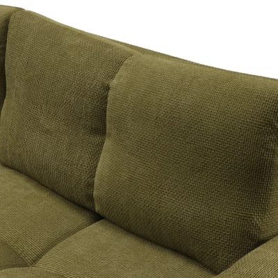 TRURO Zweisitzer-Schlafsofa - oliv