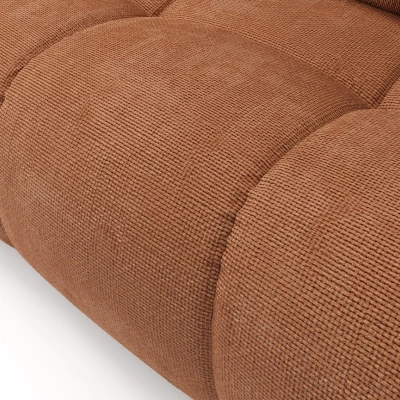TRURO Zweisitzer-Schlafsofa – Ziegelstein