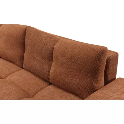 TRURO Zweisitzer-Schlafsofa – Ziegelstein