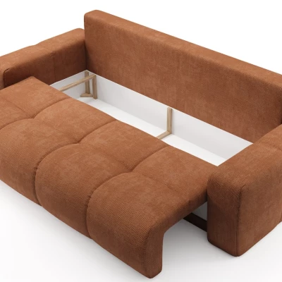 TRURO Zweisitzer-Schlafsofa – Ziegelstein
