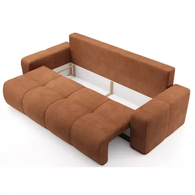 TRURO Zweisitzer-Schlafsofa – Ziegelstein