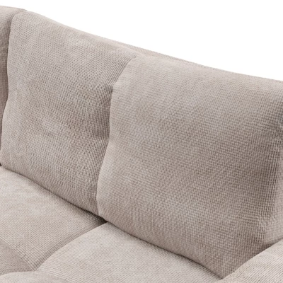 TRURO Zweisitzer-Schlafsofa - Latte