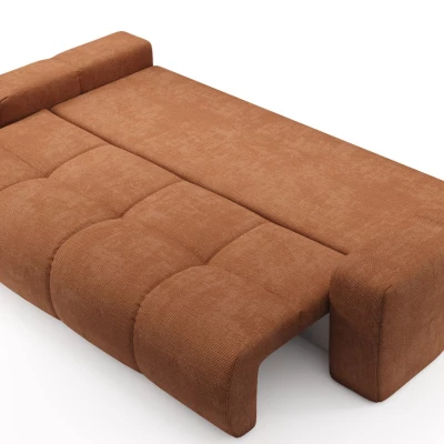 TRURO Zweisitzer-Schlafsofa – Ziegelstein