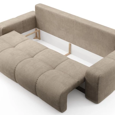 TRURO Zweisitzer-Schlafsofa – hellgrau