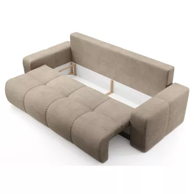 TRURO Zweisitzer-Schlafsofa – hellgrau