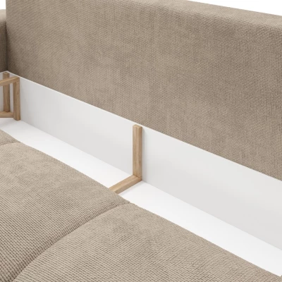 TRURO Zweisitzer-Schlafsofa – hellgrau
