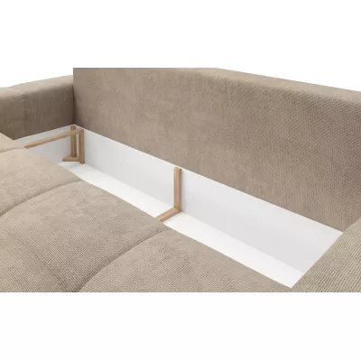 TRURO Zweisitzer-Schlafsofa – hellgrau