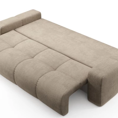 TRURO Zweisitzer-Schlafsofa – hellgrau