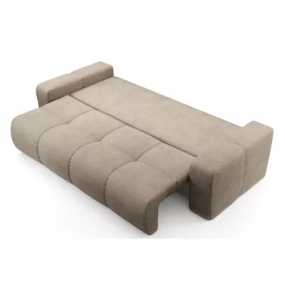 TRURO Zweisitzer-Schlafsofa – hellgrau