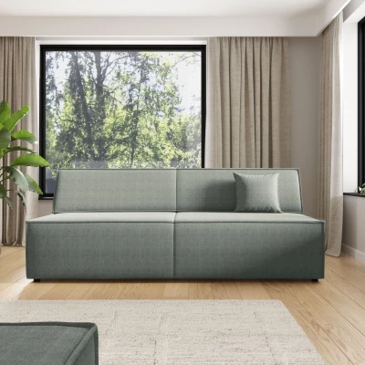 Dreisitzer-Sofa mit Stauraum WINDSOR - hellgrau