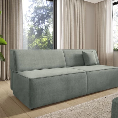 Dreisitzer-Sofa mit Stauraum WINDSOR - hellgrau