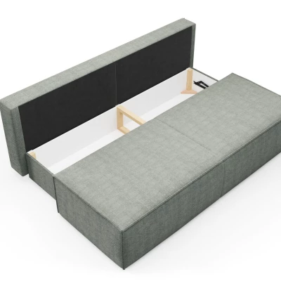 Dreisitzer-Sofa mit Stauraum WINDSOR - hellgrau