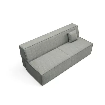 Dreisitzer-Sofa mit Stauraum WINDSOR - hellgrau