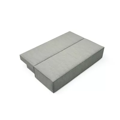 Dreisitzer-Sofa mit Stauraum WINDSOR - hellgrau