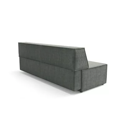 Dreisitzer-Sofa mit Stauraum WINDSOR - hellgrau
