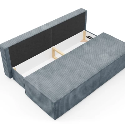 Dreisitzer-Sofa mit Stauraum WINDSOR - Dunkelasche