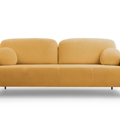 Klappbares Zweisitzer-Sofa mit Stauraum WHITBY - Honig
