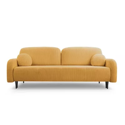 Klappbares Zweisitzer-Sofa mit Stauraum WHITBY - Honig
