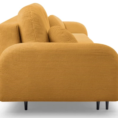 Klappbares Zweisitzer-Sofa mit Stauraum WHITBY - Honig