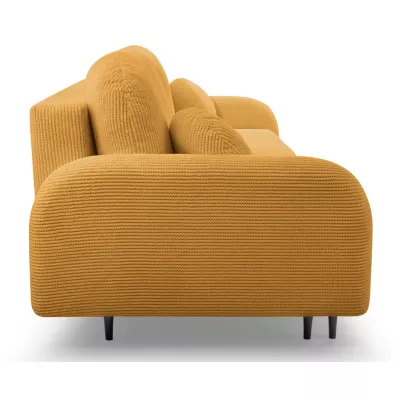 Klappbares Zweisitzer-Sofa mit Stauraum WHITBY - Honig