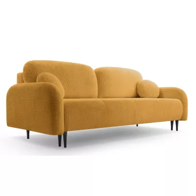 Klappbares Zweisitzer-Sofa mit Stauraum WHITBY - Honig