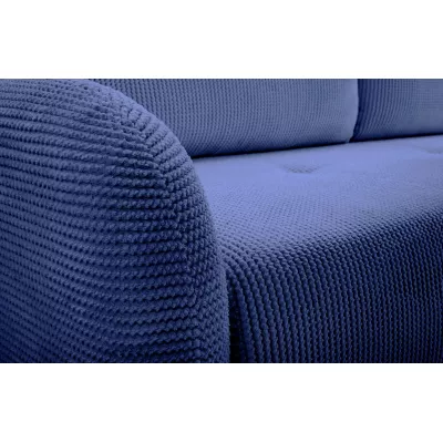 Klappbares Zweisitzer-Sofa mit Stauraum WHITBY - dunkelblau