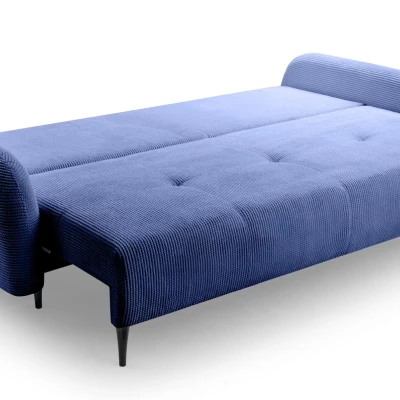 Klappbares Zweisitzer-Sofa mit Stauraum WHITBY - dunkelblau