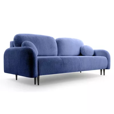 Klappbares Zweisitzer-Sofa mit Stauraum WHITBY - dunkelblau