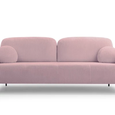 Klappbares Zweisitzer-Sofa mit Stauraum WHITBY - rosa