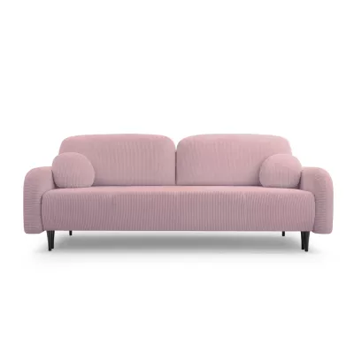 Klappbares Zweisitzer-Sofa mit Stauraum WHITBY - rosa