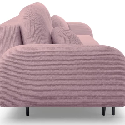 Klappbares Zweisitzer-Sofa mit Stauraum WHITBY - rosa