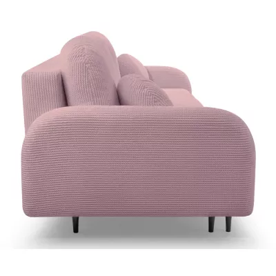 Klappbares Zweisitzer-Sofa mit Stauraum WHITBY - rosa