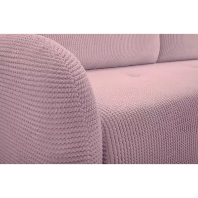 Klappbares Zweisitzer-Sofa mit Stauraum WHITBY - rosa