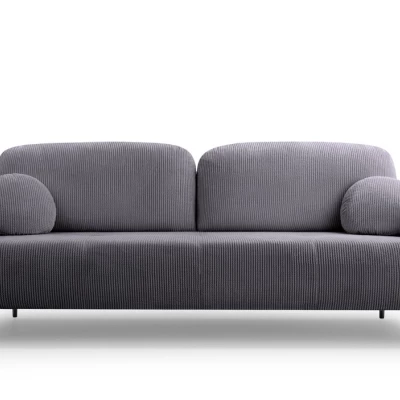 Klappbares Zweisitzer-Sofa mit Stauraum WHITBY - anthrazit