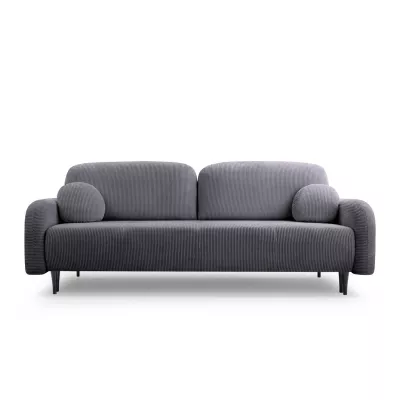 Klappbares Zweisitzer-Sofa mit Stauraum WHITBY - anthrazit