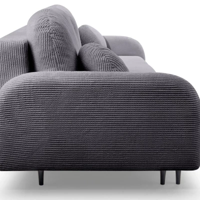 Klappbares Zweisitzer-Sofa mit Stauraum WHITBY - anthrazit