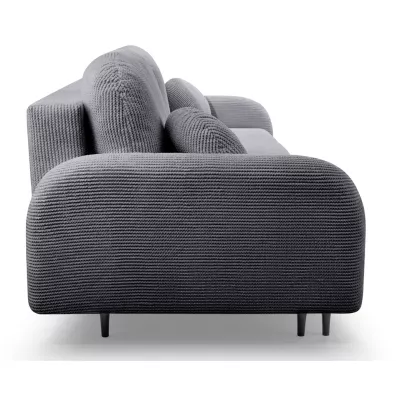 Klappbares Zweisitzer-Sofa mit Stauraum WHITBY - anthrazit