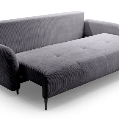 Klappbares Zweisitzer-Sofa mit Stauraum WHITBY - anthrazit