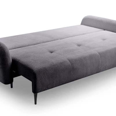 Klappbares Zweisitzer-Sofa mit Stauraum WHITBY - anthrazit