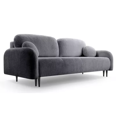 Klappbares Zweisitzer-Sofa mit Stauraum WHITBY - anthrazit