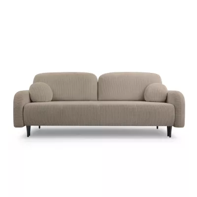 Klappbares Zweisitzer-Sofa mit Stauraum WHITBY - Latte