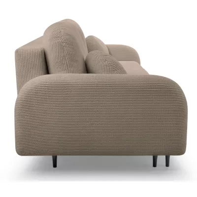 Klappbares Zweisitzer-Sofa mit Stauraum WHITBY - Latte