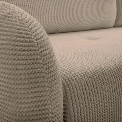 Klappbares Zweisitzer-Sofa mit Stauraum WHITBY - Latte