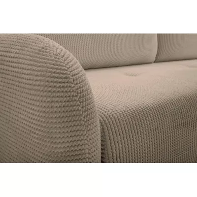 Klappbares Zweisitzer-Sofa mit Stauraum WHITBY - Latte