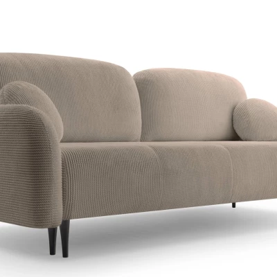 Klappbares Zweisitzer-Sofa mit Stauraum WHITBY - Latte