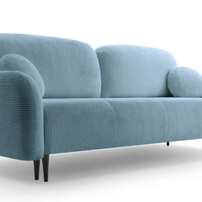 Klappbares Zweisitzer-Sofa mit Stauraum WHITBY - hellblau
