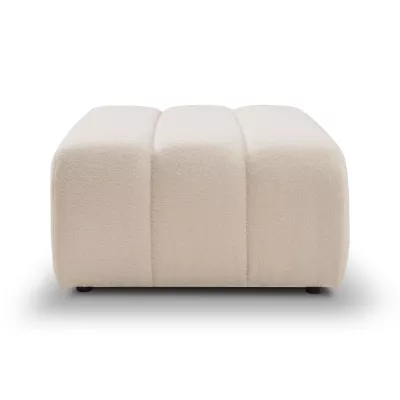 KELOWNA Polsterhocker – Creme